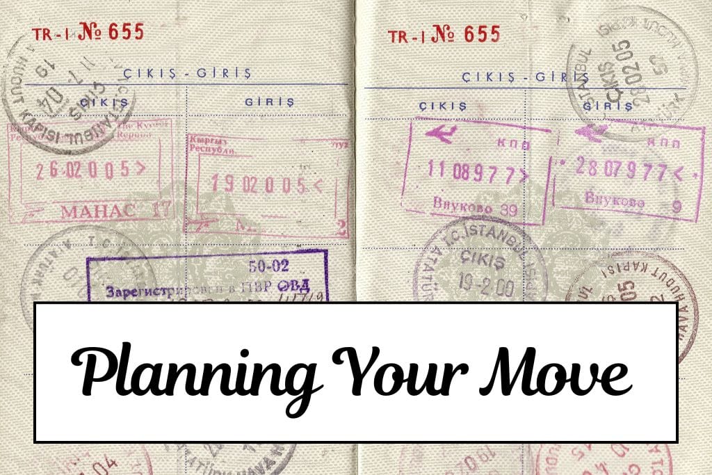 Planning Your Move